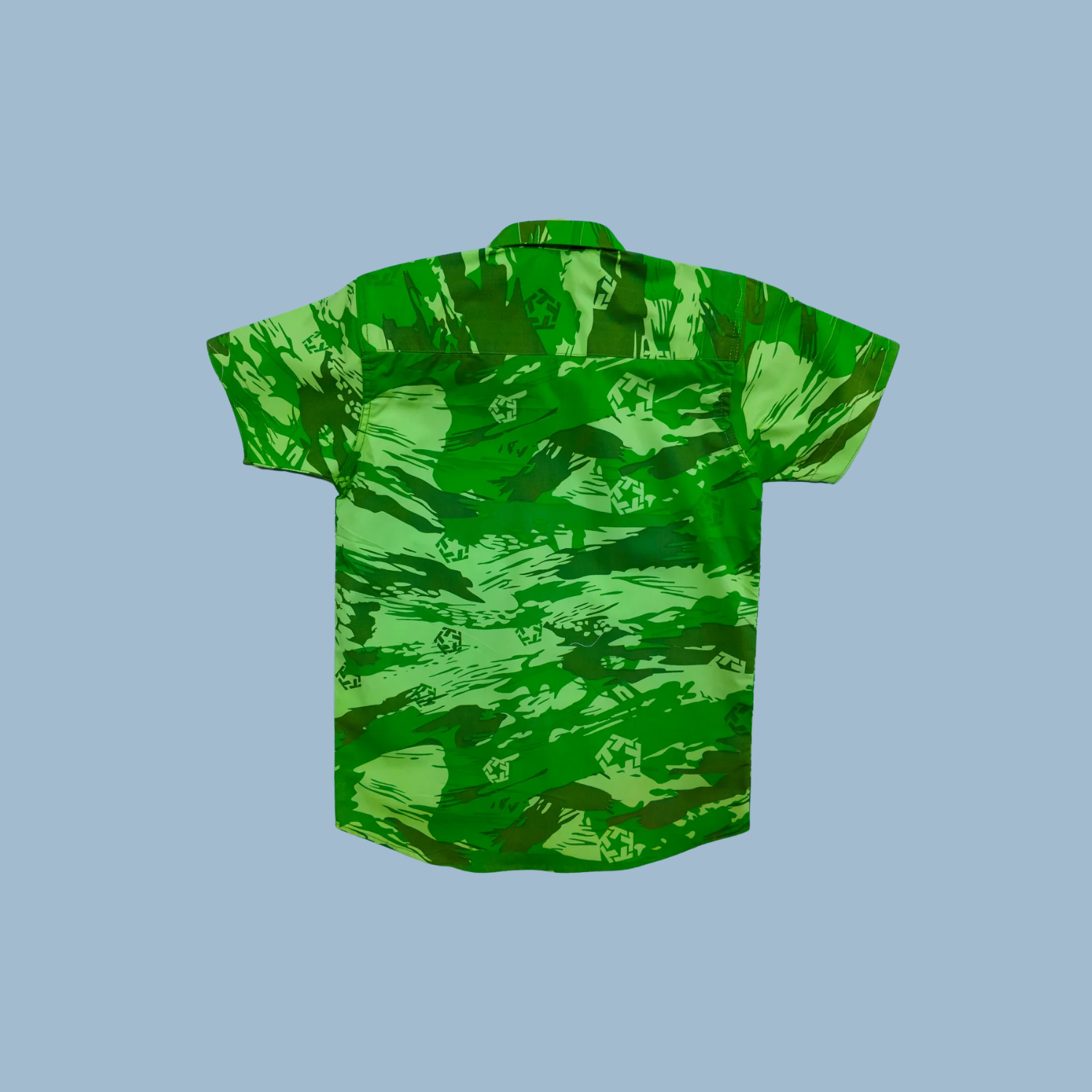 Green Camo Button Down Shirt | (12M - 6YRS)